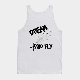 DREAM AND FLY Design Freedom Feelings in the cloud Tank Top